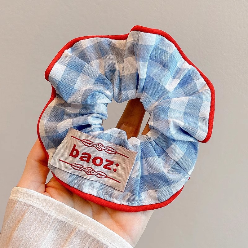 Colección de anillo de cabello lindo de intestino grande de verano de cola de caballo de cabeza de cuerda de flor de cabeza de niña universitaria estilo de alto valor de belleza joyería de cabello