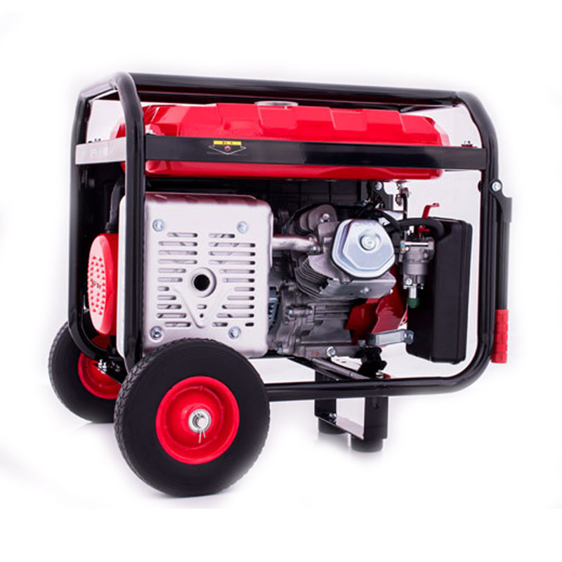 伊藤动力6KW工地移动便携电启动汽油发电机YT7600DCE-2