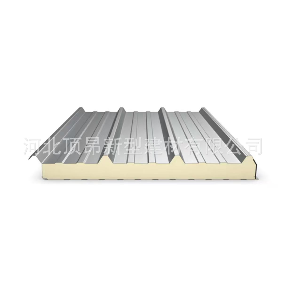 Placa de espuma de aluminio en stock placa de pared placa de aislamiento de alta densidad eps placa de sándwich de acero de color pur placa de techo sándwich image 6