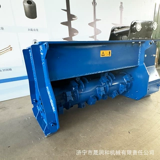 厂家定制挖掘机带拓荒机 农用园林开荒神器可根据挖掘机型号定制