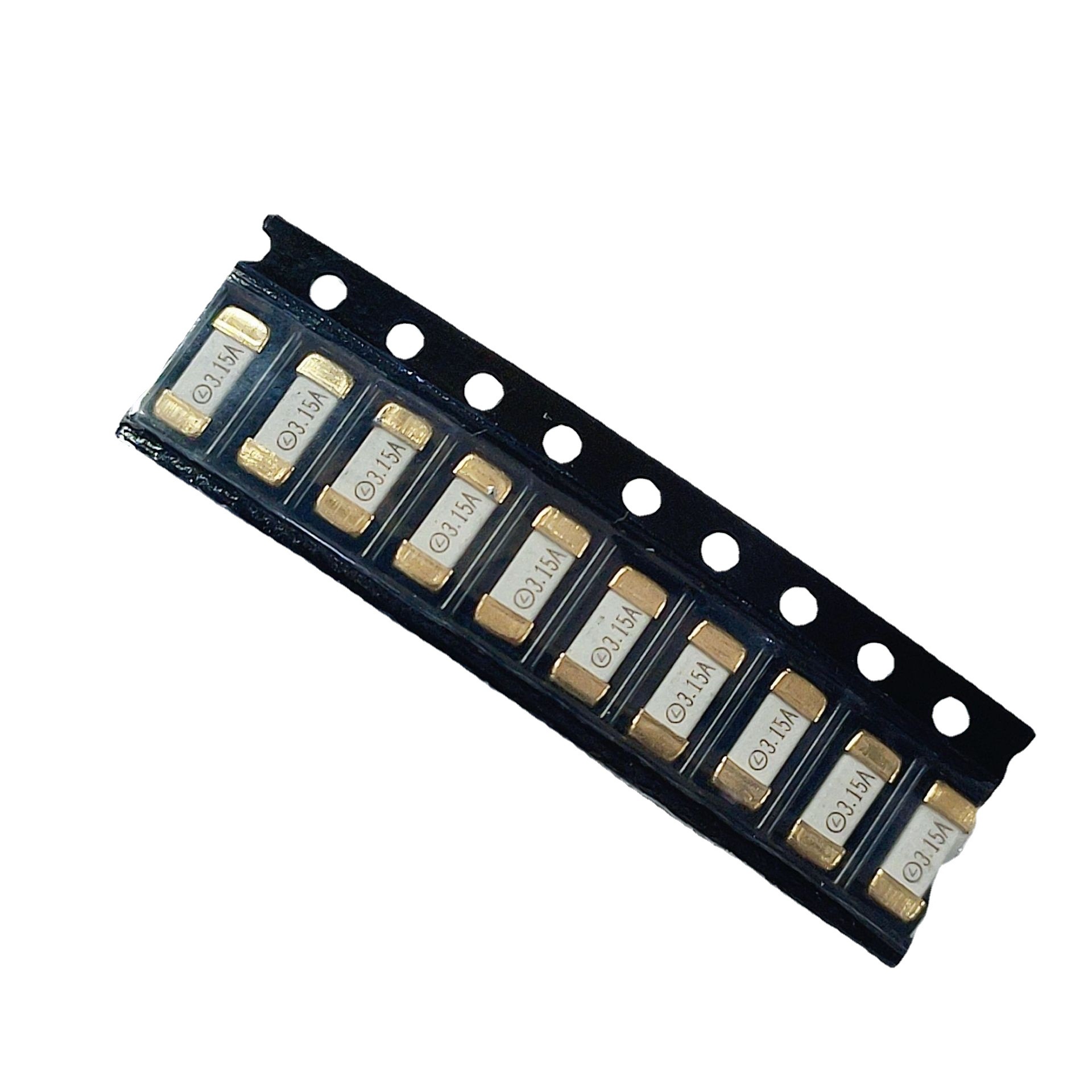 2410贴片保险丝 24E 3A250V 金色 UL CSA ROHS 一盘1000PCS