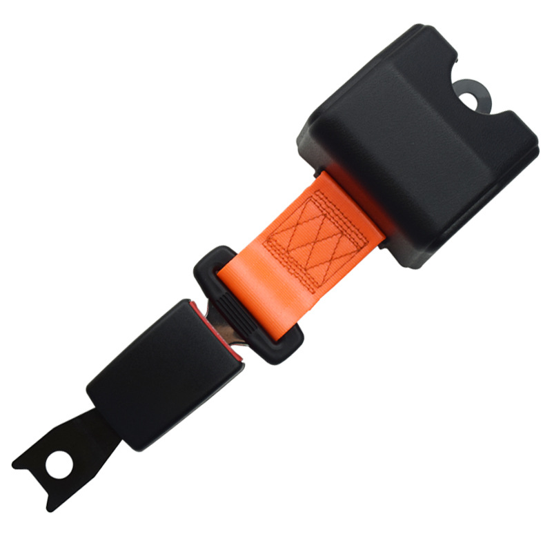 Forklift safety belt Forklift two-point automatic telescopic safety belt Orange Hangfork two-point self-locking safety belt