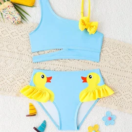 比基尼;连体泳衣;儿童泳衣