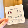 Silver needle, universal earrings, silver 925 sample, internet celebrity, wholesale