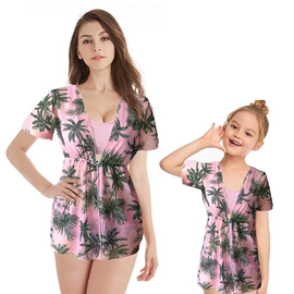 比基尼;亲子泳装;连体泳衣