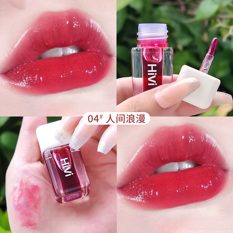 Hivi Light Water Sensing Lip Hel оптовый TEMU блеск для губ доступен мини-блеск для губ блеск для губ shrimp skin V006