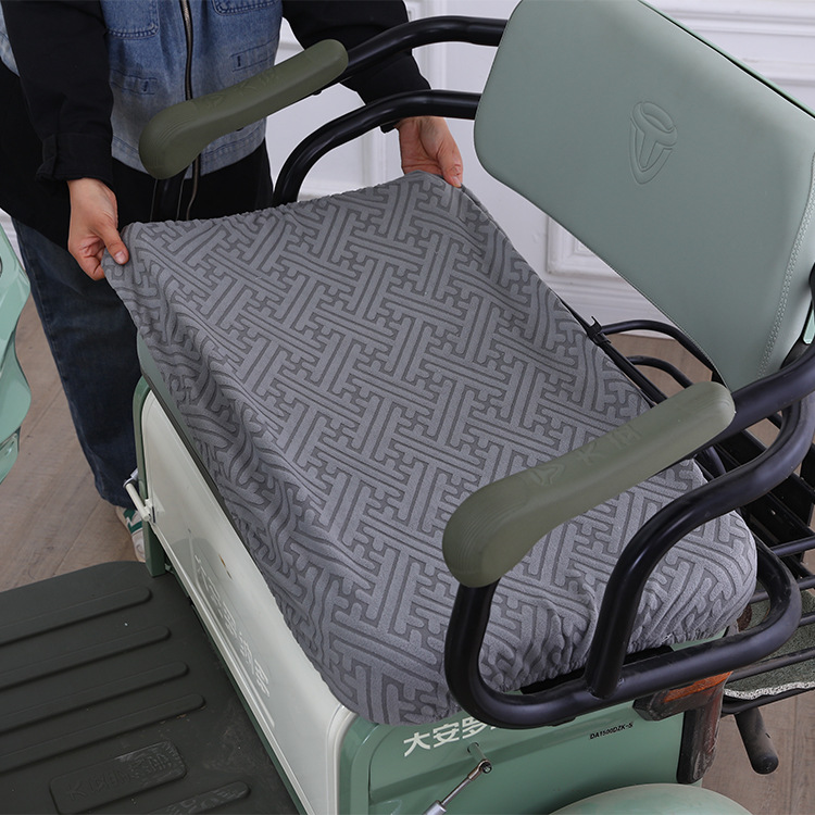 New Day Yadi Tai Bell cubierta de cojín de triciclo eléctrico Emma cubierta de cojín de triciclo cubierta de cojín de asiento universal para cuatro estaciones image 4
