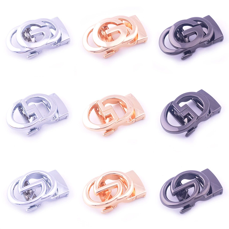 Интернет горячая распродажа новый ремень пряжка поставка мужской полый сплав автоматическая пряжка оптовая гладкий буквированный пояс пряжка