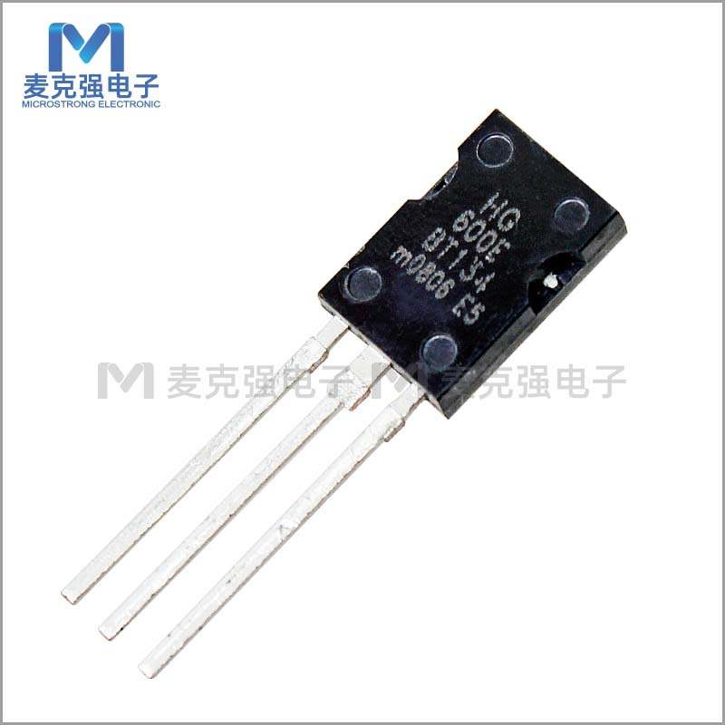 HG双向可控硅BT134-600E直插晶闸管4A/600V全新TO-126 ROHS