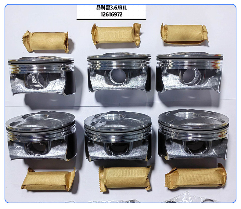 Angkore 3.6/R/L6PCS Piston Factory Directly Supply Angkore 3.6/R/L12616972 Piston Ring