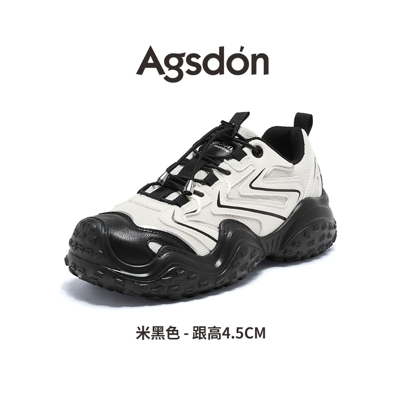 Zapatos de senderismo Augusden con suela gruesa para mujer, calzado deportivo de forro polar para trekking al aire libre, novedad primavera 2026.