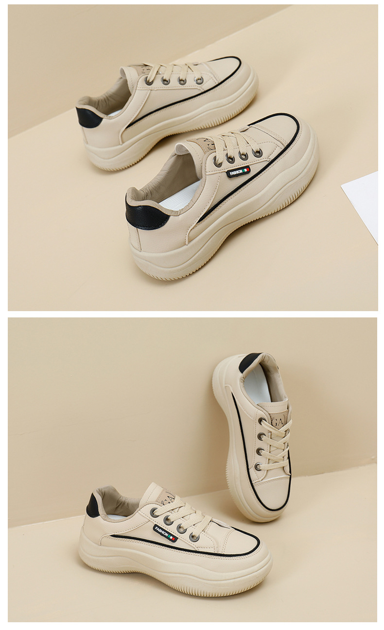 Modische Plateau Sneaker Für Damen Atmungsaktive Freizeitschuhe_voghion.com