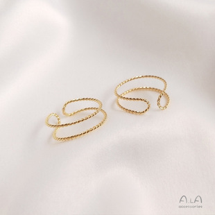 ��ɫ14K���������黨�~�z���p�ɽ�ָ�ֹ��A���@��diy����pȦָ�h