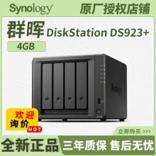 适用于群晖Plus系列DS923+塔式服务器网络存储服务器4盘位4GB内存