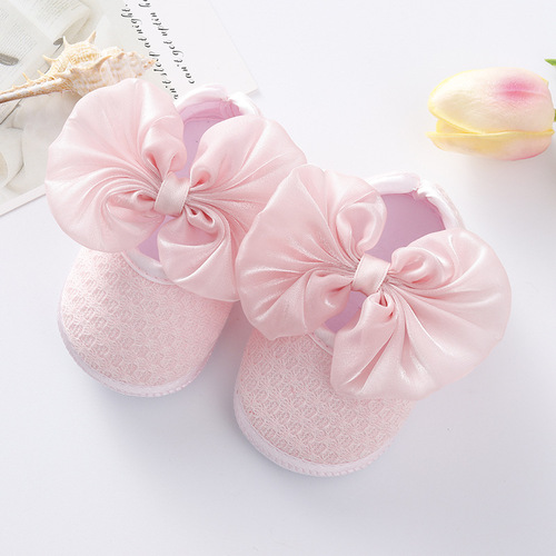  New Baby Shoes Newborn Baby Shoes 0-1 Years Old Children's Shoes Soft Soled Princess Shoes 3-6-9 Months Toddler Shoes