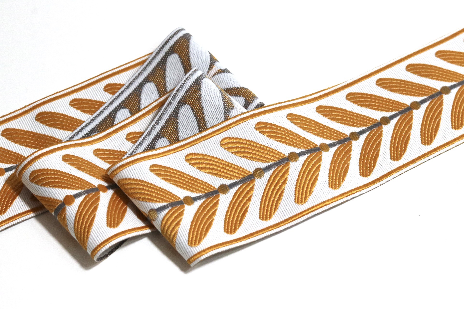 6cm de ancho y de alta precisión hoja cinta ropa cortina mantel sofá cama cubierta decorativa cinta