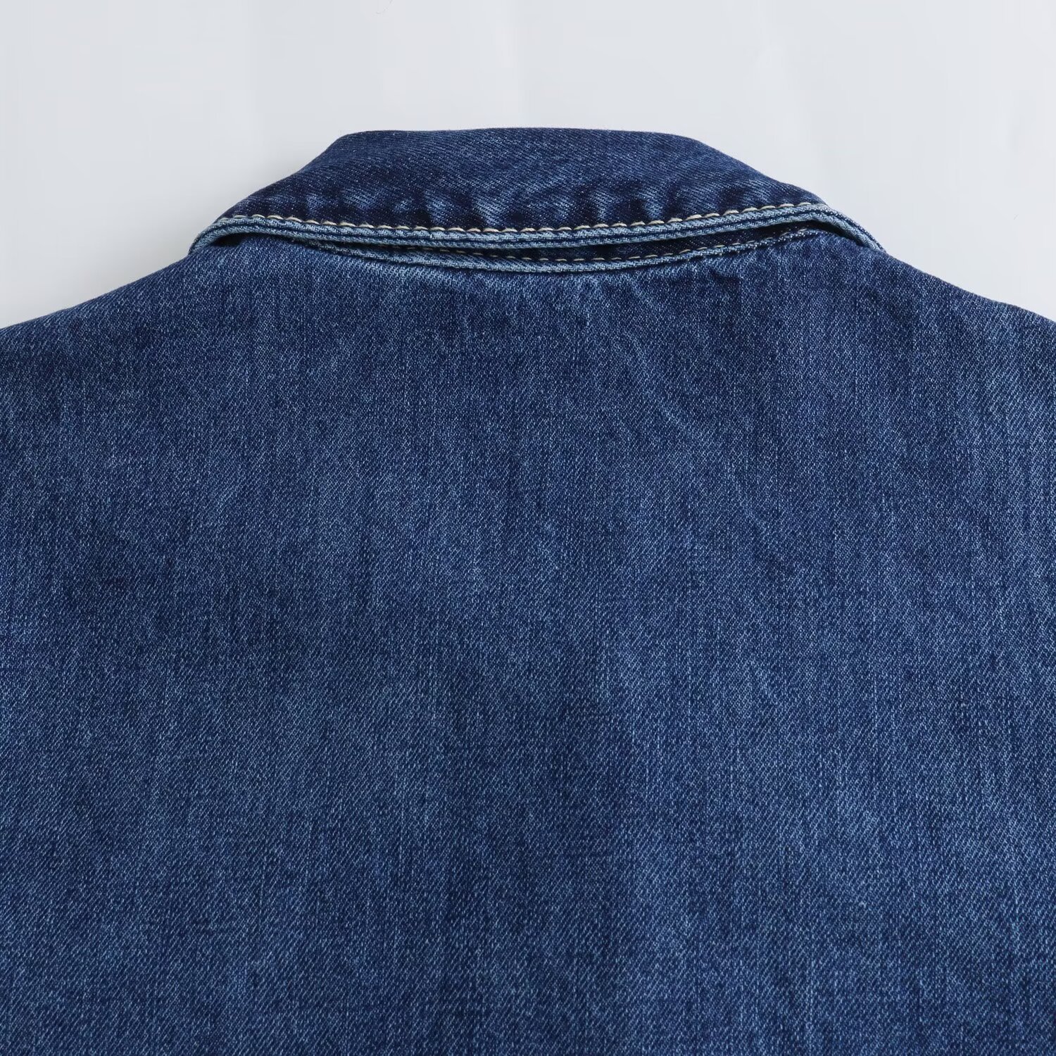 2024 Spring New Product Women's Street Fashion Casual Cowboy Windbreaker Coat w025 1017_voghion.com