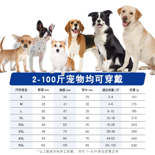 Cross-border new pet raincoat dog poncho cloak style reflective big dog clothes dog raincoat pet supplies wholesale