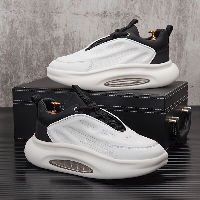 Air Kissen Weiße Schuhe Frühling Neue Männer S Beliebte Dad Plattform Turnschuhe Weiche Sohle Casual_voghion.com