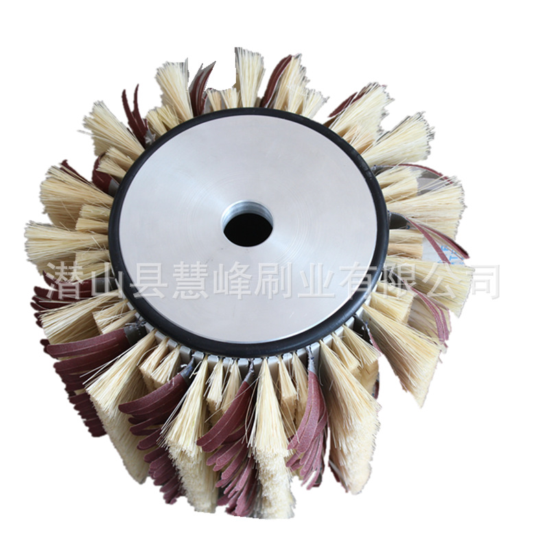 剑麻斜纹砂布辊木头抛光轮砂布条刷砂光机砂带条打磨机砂布轮砂纸