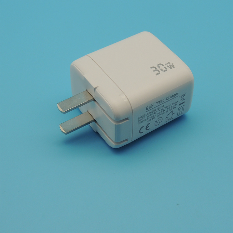 折叠脚PD45W充电头单C全协议快充头Type-c充电器PD3.0电源适配器.