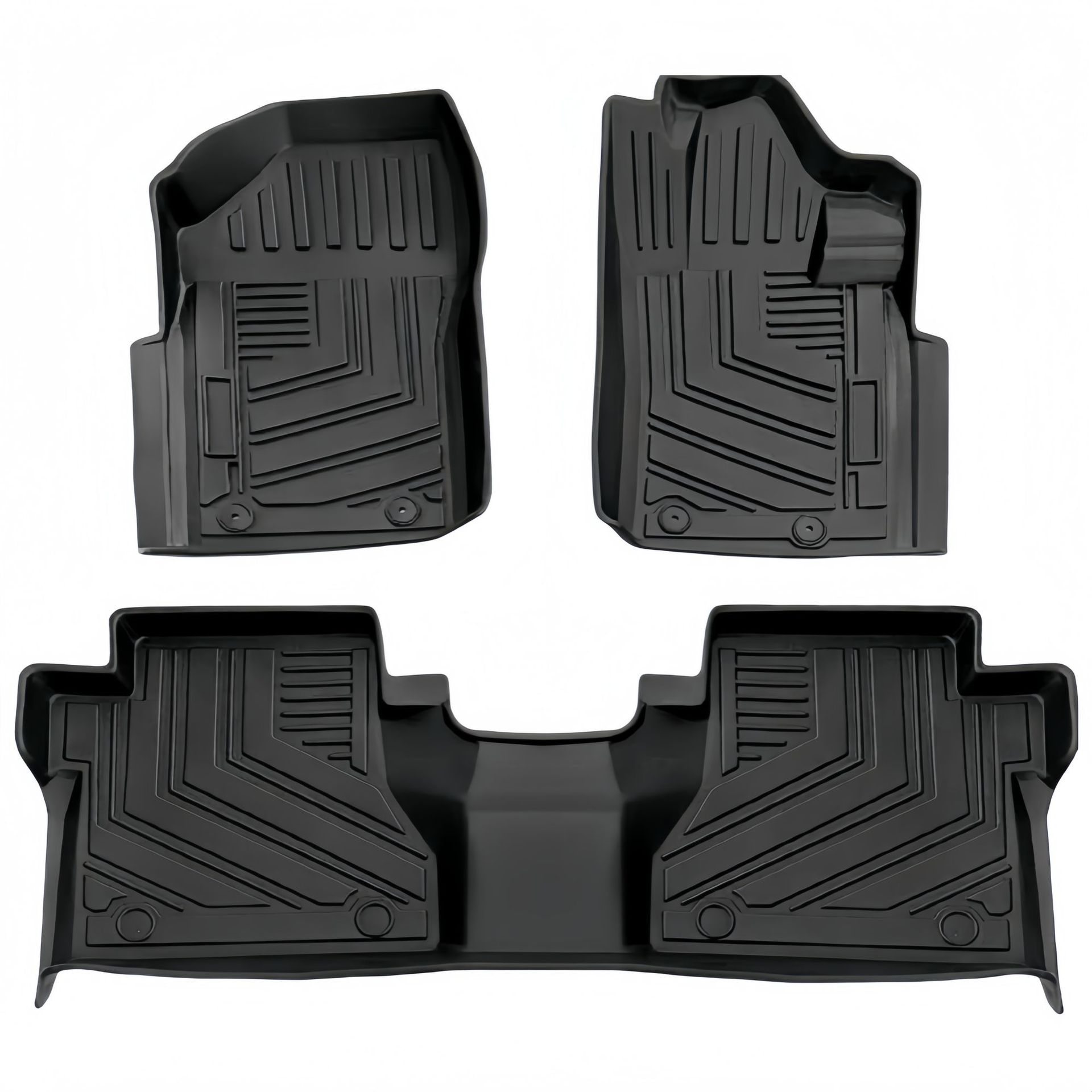 Nissan TPE Car Floor Mats for 2016+ Nissan NAVARA Left/Right Hand Drive (Ayaqaltılar (Kovriklər)) - 2016-navara-right-hand-drive-floor-mats