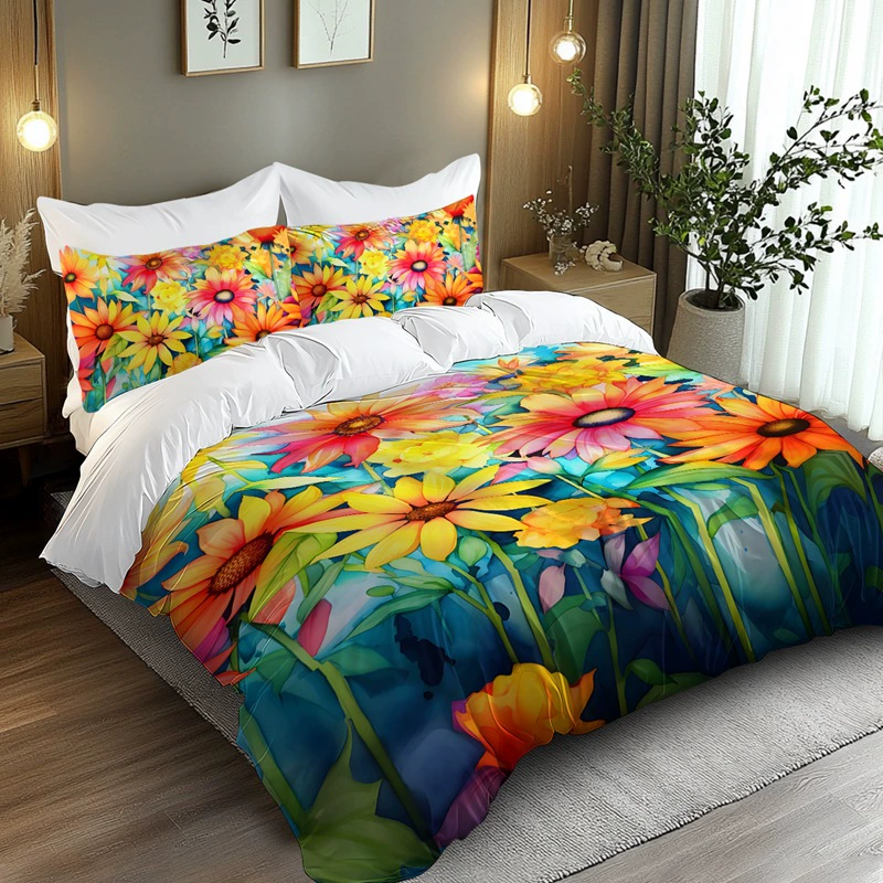 Duvet cover, set, (Cross-border trading), 3 piece set