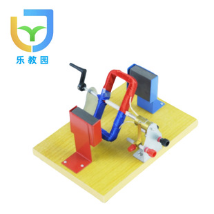 Single-turn coil motor principle demonstrator 24042 brush adjustment switching demonstration of AC and DC working principle