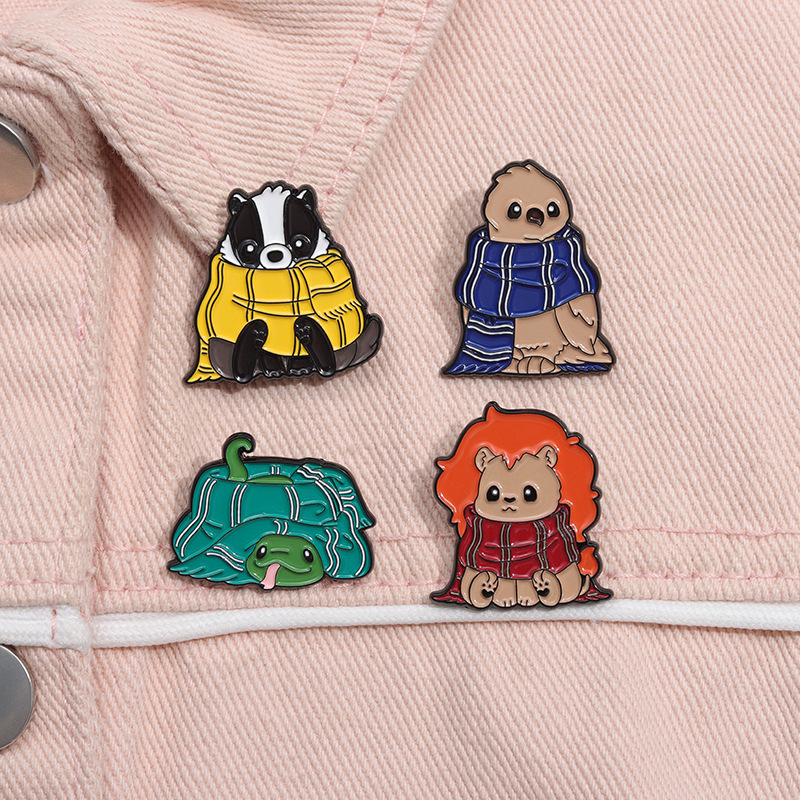 Cute Simple Style Pin Animal Zinc Alloy Plating Unisex Brooches display picture 9