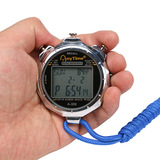 Три ряда из 200 беговых часов Metal Shell Outdoor Sports Sports Coach Track Antrick Sware Search Timer Электронный секундомер