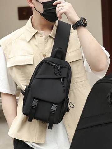 Bolso de los hombres bolsa de mensajero del hombro bolsa de mensajero de negocios al por mayor estudiante de la escuela secundaria ocio al aire libre multi-funcional bolsa de pecho