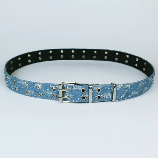 Light blue double row star model (3.3cm)