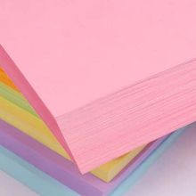 纸复印纸a4打印纸小学生儿童手工纸折纸软卡纸70g彩纸10色亚马逊