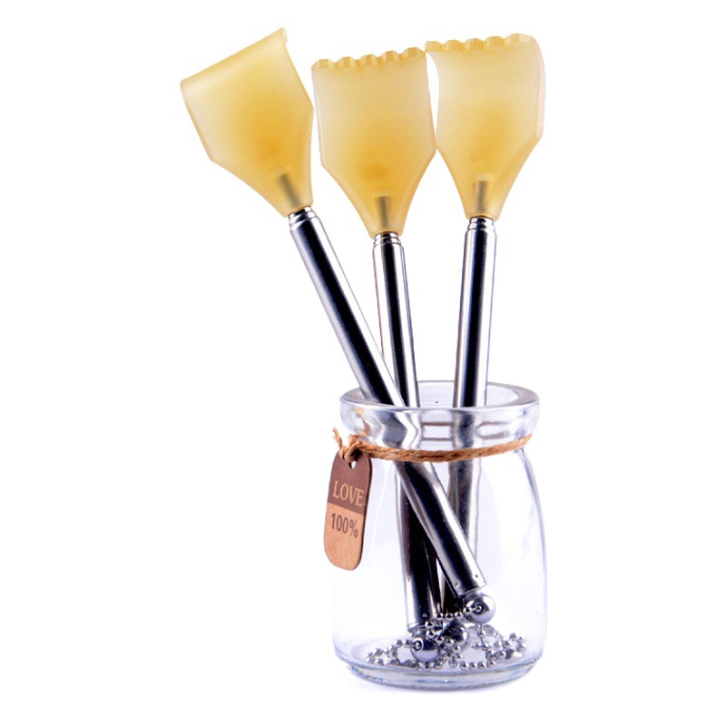 Puesto de venta directa de cuatro secciones telescópica de acero inoxidable de nuevo dispositivo de rascarse Rake masaje música antigua Cuerno picazón y rascarse