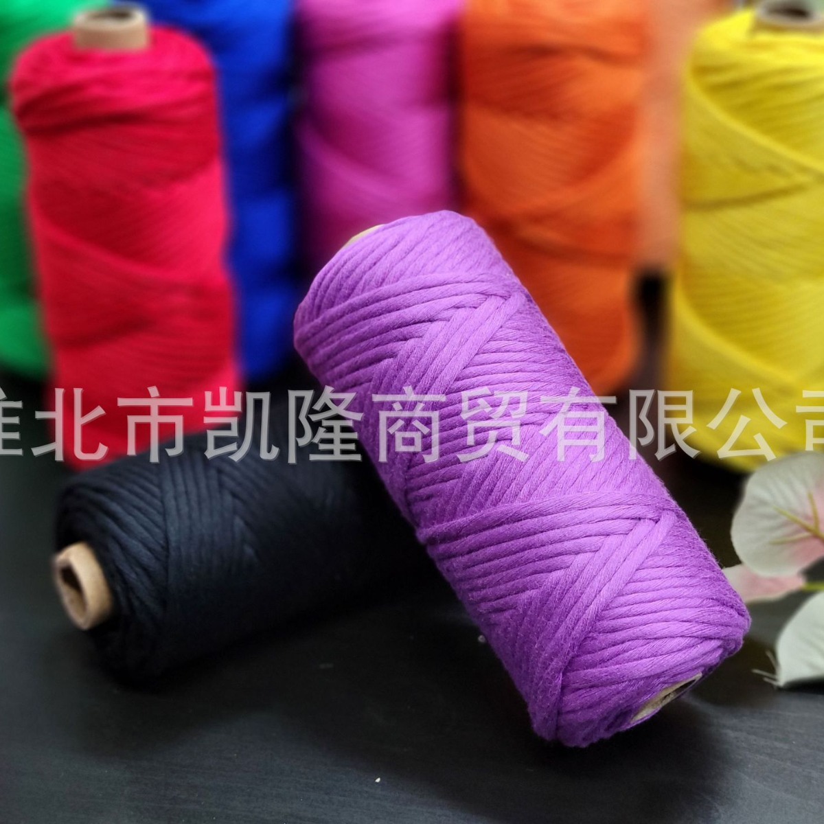 4.0MM竹子绳竹千维绳子 单捻绳手钩针手编绳 工艺装饰彩绳DIY绳子