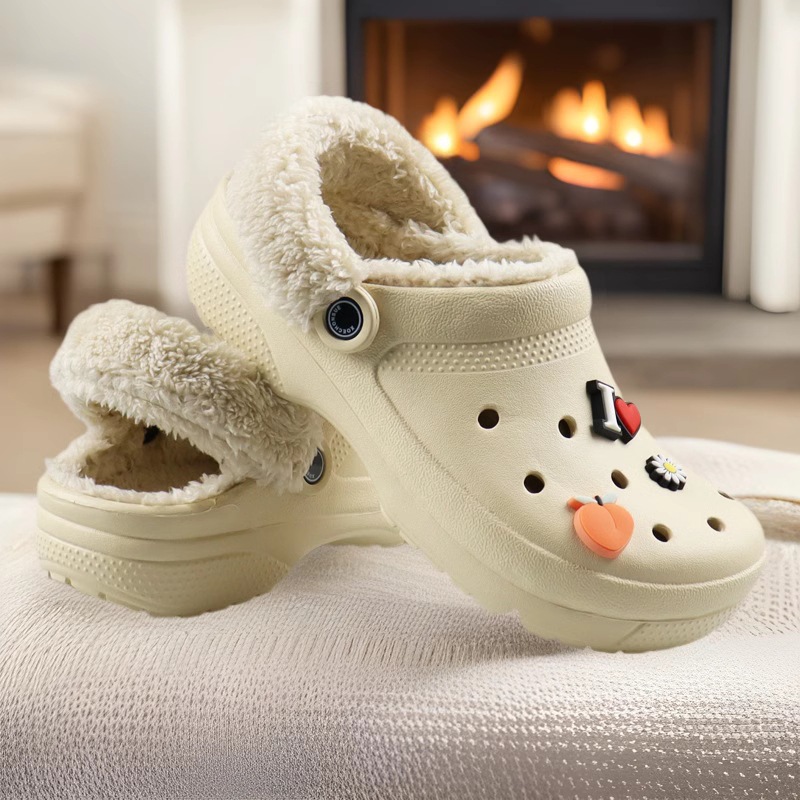 Nuevos zapatos de algodón calientes de otoño y invierno zapatos agujero agujero zapatos agujero agujero ag