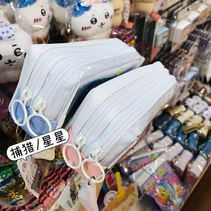 吉伊乌萨奇小八半透明文具笔袋日系文具袋小学生高颜值铅笔袋|undefined