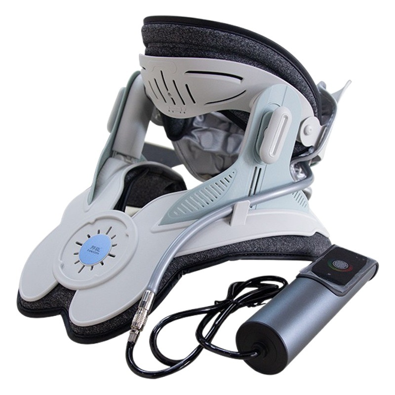 Dispositivo de tracción cervical Bangchen, corrector inflable especial para uso médico en casa, soporte para el cuello para la espondilosis cervical.