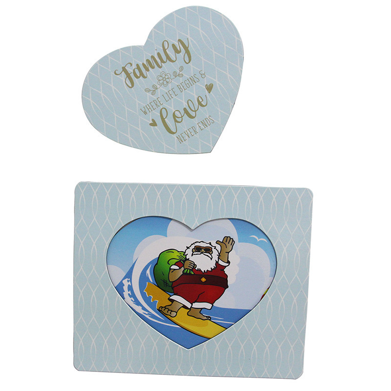 To order gifts heart-shaped magnetic photo frame wholesale order low-cost magnetic photo frame gifts