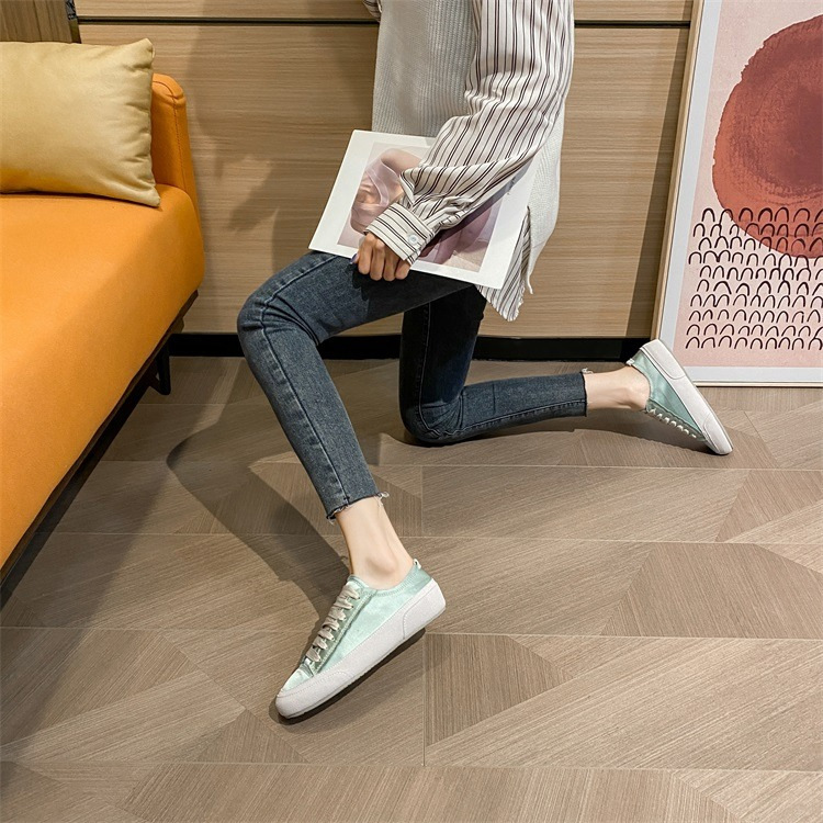New Women's Niche Shoes Spanish Flat Casual Comfortable Soft-Soled Sports Shoes