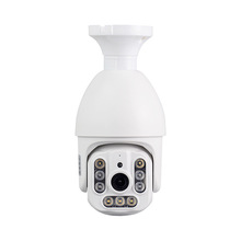 E27燈座式網絡攝像機3百萬高清無線監控夜視全彩室外防水攝像頭