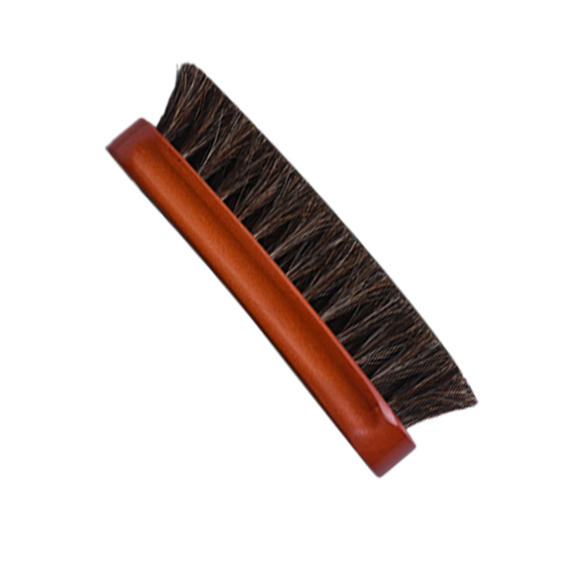 Nuevo interior transfronterizo limpio caballo cepillo de tela para automóvil cepillo de limpieza de techo de piel de asiento herramienta de cepillo de limpieza de pelo largo