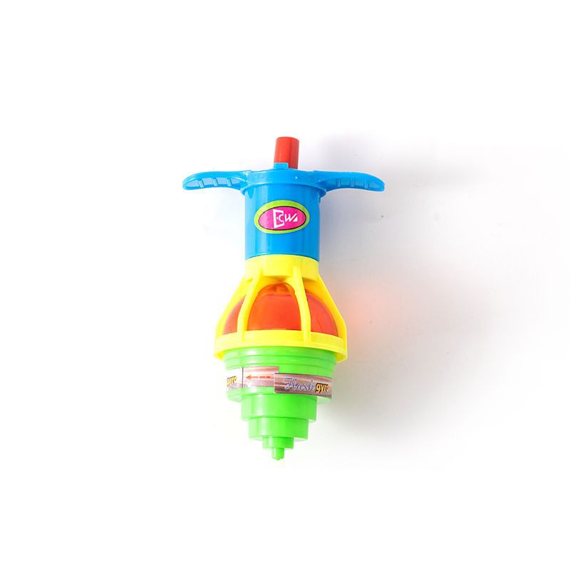 Trompo Giratorio Luminoso de Plástico para Niños con Lanzador
