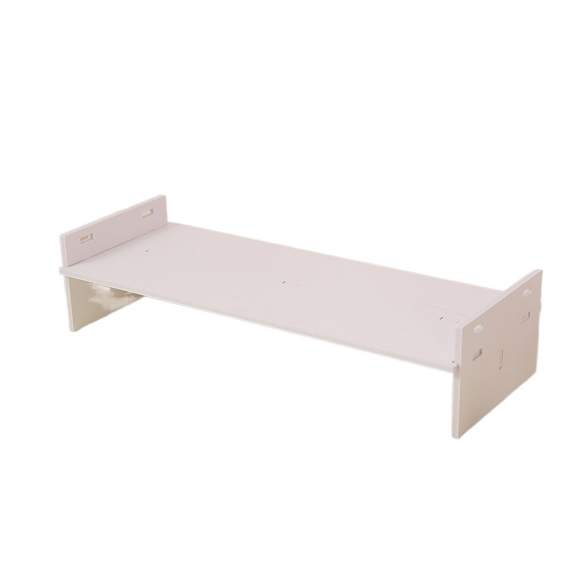 Computadora de escritorio de oficina organización pantalla aumento de la almohadilla Soporte de altura Monitor de escritorio de oficina base de rack de almacenamiento