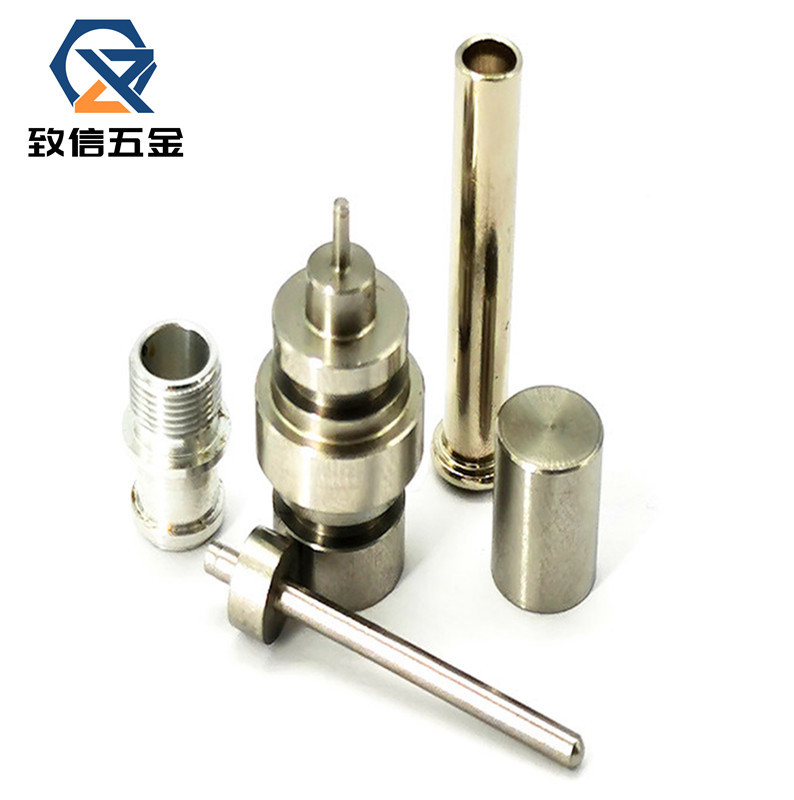 镀镍铜柱不锈钢自动车床件电子电器线路板小铜件加工导电铜柱接头