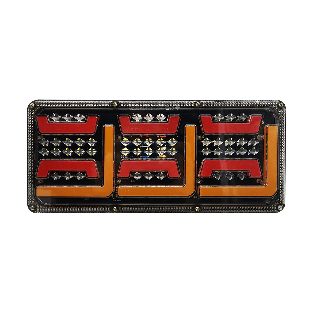 Los fabricantes suministran 24V luz trasera del coche camión luz trasera Juneng King LED electrónica trasera