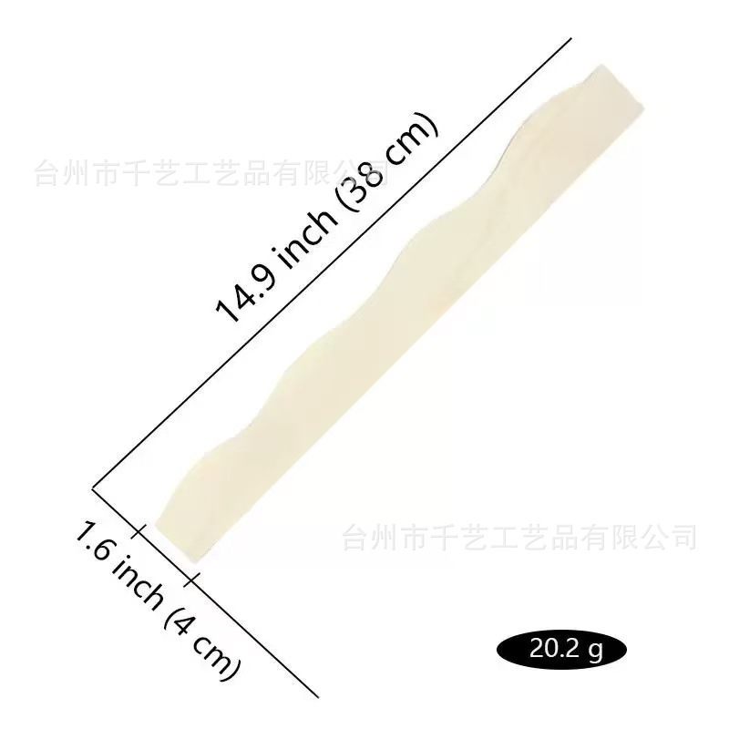 跨境木制踢脚线波浪形边缘木质镶边 DIY木制涂鸦墙面家居门框装饰|undefined