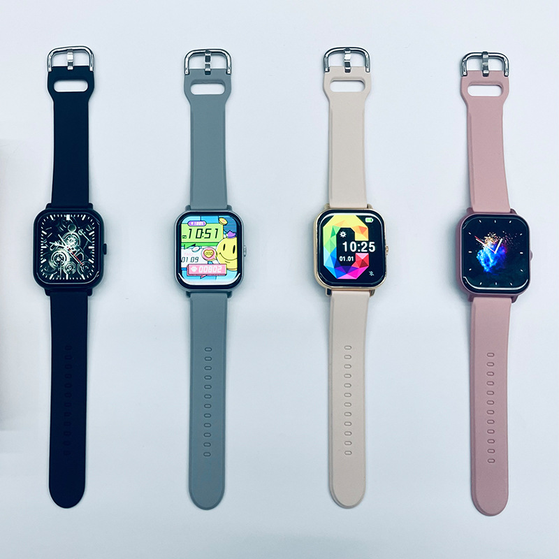 Nuevo reloj inteligente transfronterizo H8 frecuencia cardíaca presión arterial monitoreo de oxígeno multimodo de movimiento pedómetro reloj de llamada Bluetooth