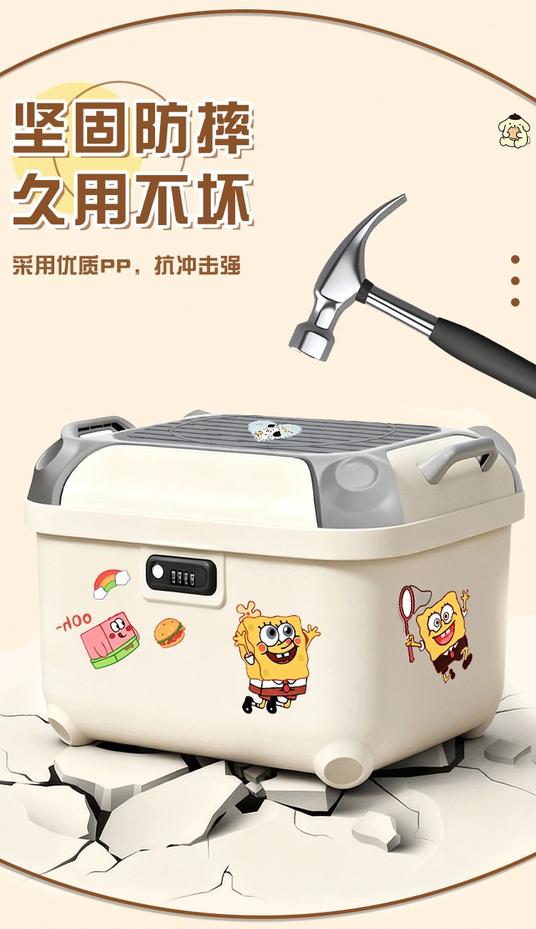 Suitable for Yadi Aima Electric Vehicles, Large-Capacity Storage Trunk, Sturdy Butterfly Tail Box for Electric Scooters