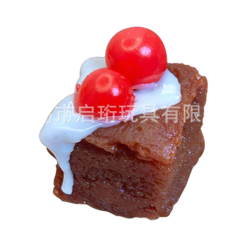 Simulación de descompresión pastel suizo pellizco pellizco dulces vascos jugar juguetes de descompresión puzzle